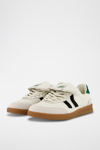 Sapatilhas em couro Silva - Branco