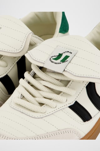 Sapatilhas em couro Silva - Branco