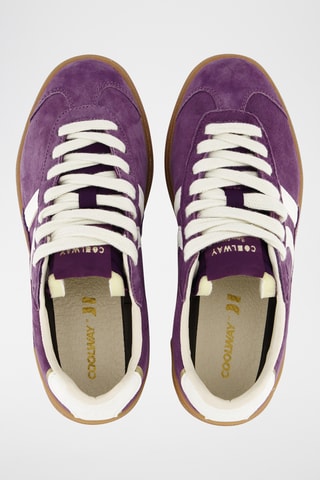 Sapatilhas em nobuck Duck - Violeta