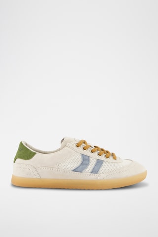 Sapatilhas em couro Set - Bege