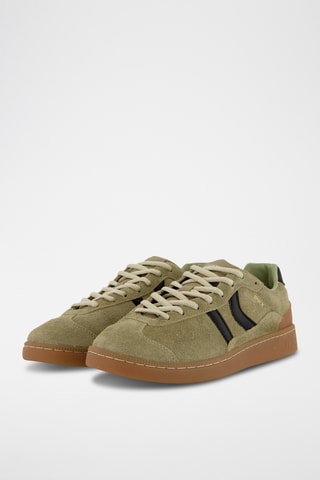 Sneakers in pelle scamosciata Duck - Kaki