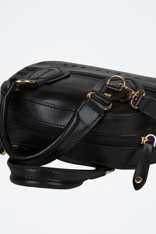 Sac à main en cuir Daphne - Noir