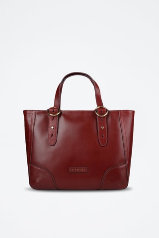 Sac à main en cuir Matilde - Bordeaux