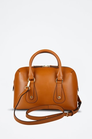 Sac à main en cuir Cecilia - Camel