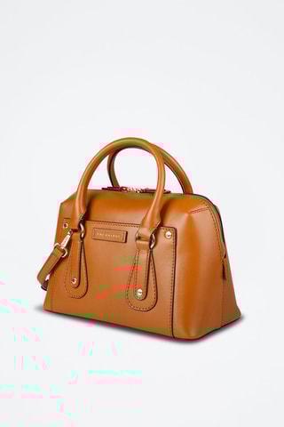 Sac à main en cuir Cecilia - Camel