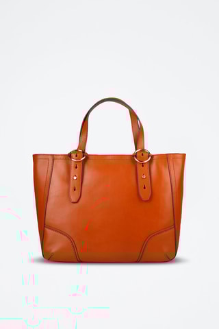 Sac à main en cuir Matilde - Orange