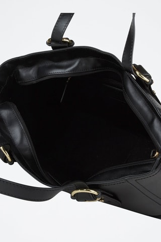 Sac à main en cuir Matilde - Noir