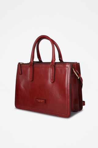 Sac à main en cuir Beatrice - Rouge