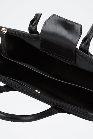 Sac à main en cuir Beatrice - Noir