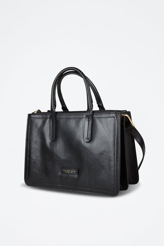 Sac à main en cuir Beatrice - Noir