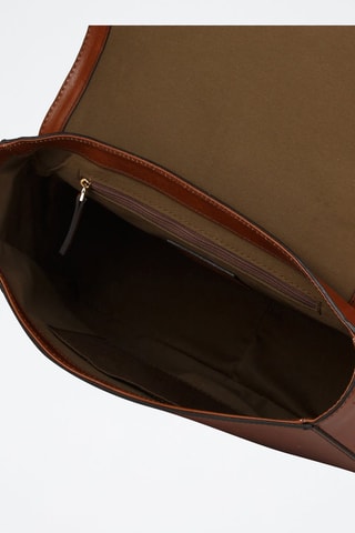 Sac à main en cuir Faentina - Camel