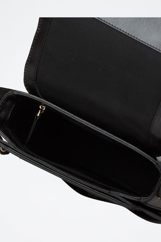 Sac bandoulière en cuir Corsini - Noir