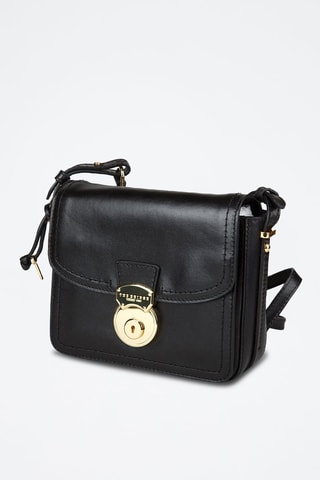 Sac bandoulière en cuir Corsini - Noir