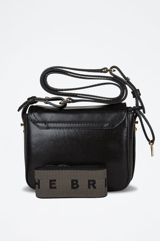 Sac bandoulière en cuir Corsini - Noir