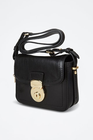 Sac bandoulière en cuir Corsini - Noir