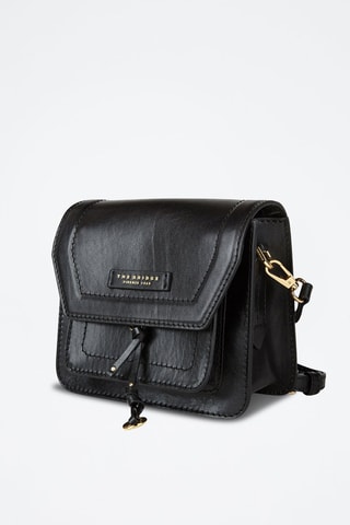 Sac bandoulière en cuir Elba - Noir