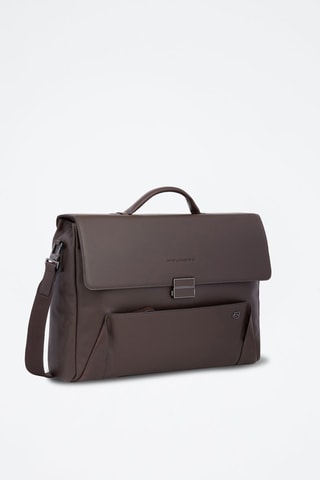 Porte-documents en cuir - Marron