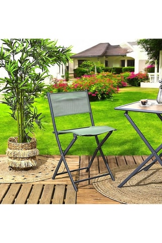 4 cadeiras dobráveis Elba - 46 x 80 x 50 cm