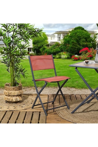 4 cadeiras dobráveis Elba - 46 x 80 x 50 cm