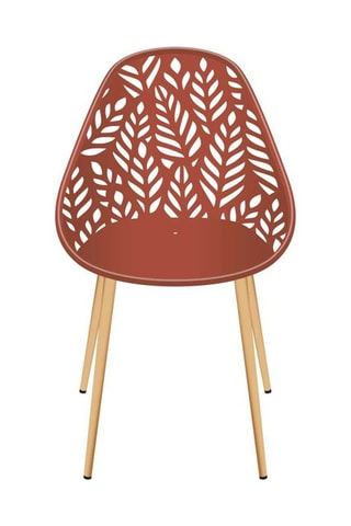 Cadeira Natural e terracota