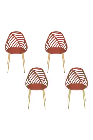 4 cadeiras Alameda - 52,3 x 86,5 x 49 cm