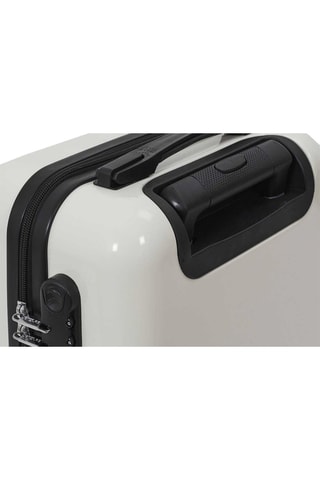 Mala de cabine low-cost XS Cerise - Branco