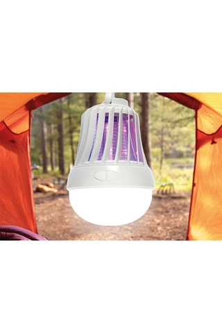 Candeeiro UV anti-insectos - Branco