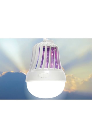 Candeeiro UV anti-insectos - Branco