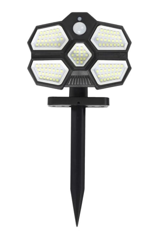 Candeeiro solar de exterior LED - Branco