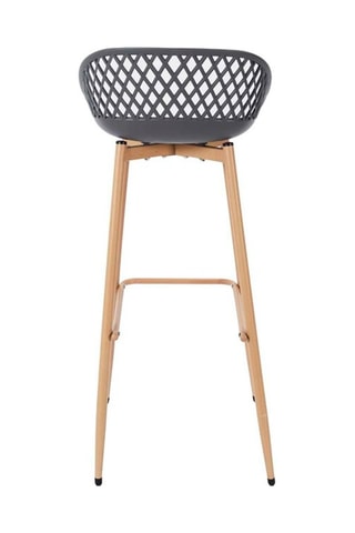 Banco de bar Malaga 
Cinzento e imitação de madeira