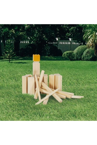Jogo do Kubb em pinho