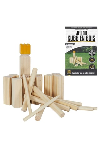 Jogo do Kubb em pinho