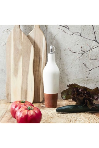 Oliera in ceramica, acciaio inossidabile e silicone - 67 cl