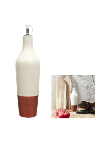 Oliera in ceramica, acciaio inossidabile e silicone - 67 cl