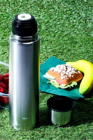 Garrafa isotérmica em aço inoxidável 1 l
