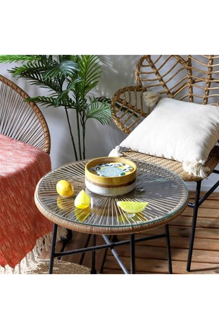 Vela perfumada em cerâmica 
Citronela