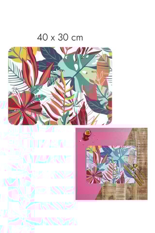 6 individuais de mesa - 40 x 30 cm