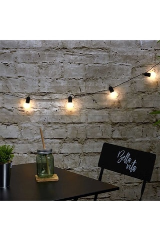 Grinalda solar de exterior LED - 20 LED 1,25 m