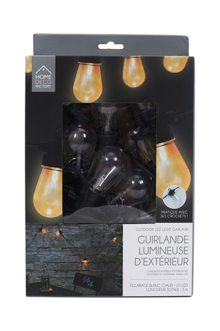 Grinalda luminosa Branco quente - 5 m