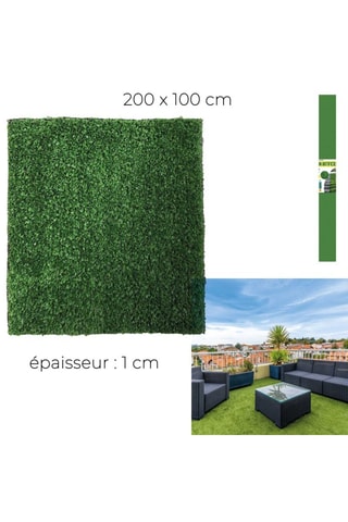 Relva artificial - 200 x 1 x 100 - Verde