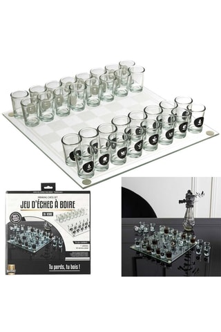 Jogo de tabuleiro - Xadrez a beber