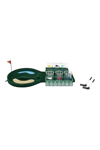 Jogo de mini-golfe para beber