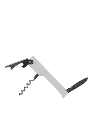 Lancheira e talheres Antracite e branco