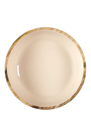 Saladeira em madeira de mangueira - 33 cm