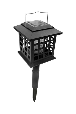 Lâmpada LED solar anti mosquitos Preto