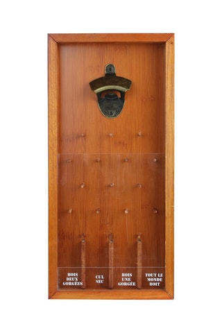 Jogo de beber abre caricas  Natural