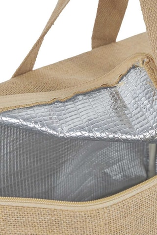 Saco isotérmico em juta - Natural