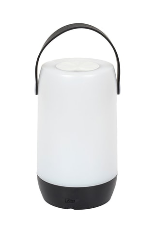 Candeeiro tátil LED Preto e branco