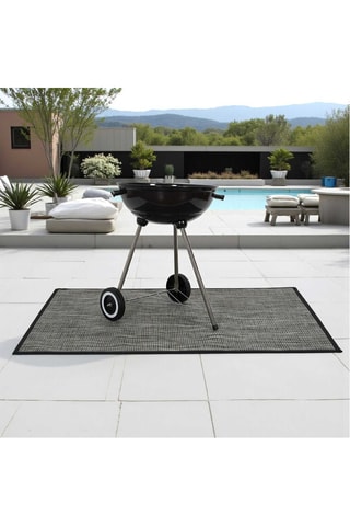 Tapete de barbecue - Preto - 100 x 120 cm