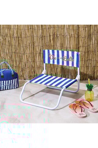 Cadeira de praia dobrável Dolce Vita - Azul - 47 x 44 x 52 cm